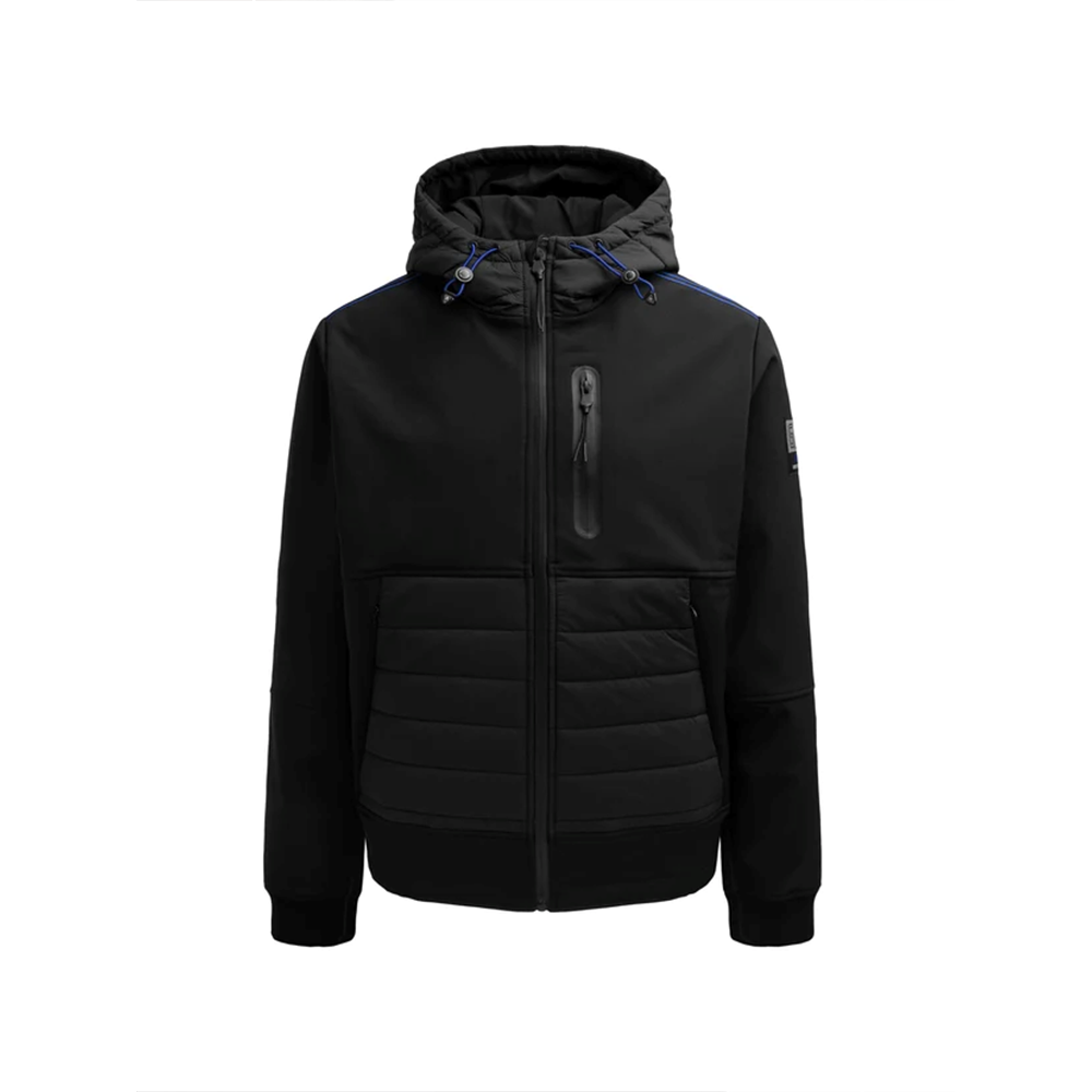 Gaastra Softshell jacket with a quilted hood Regular Fit