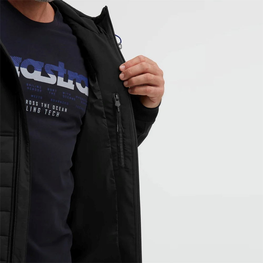 Gaastra Softshell jacket with a quilted hood Regular Fit