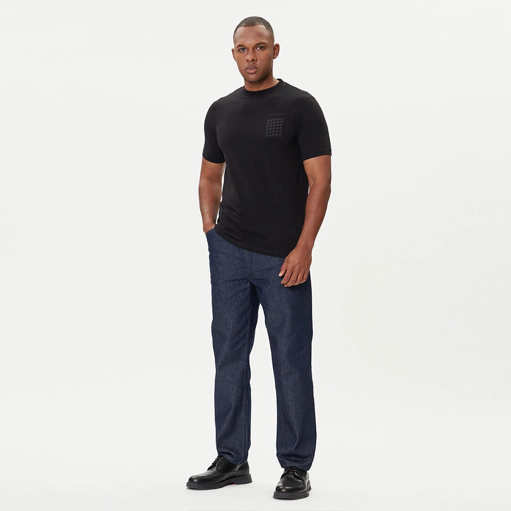 KARL LAGERFELD T-Shirt 755034 554221 Black Regular Fit