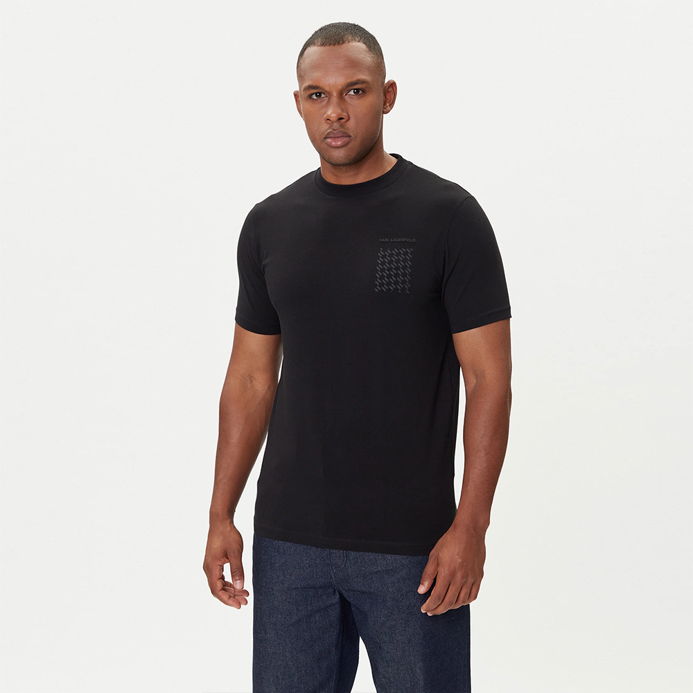 KARL LAGERFELD T-Shirt 755034 554221 Black Regular Fit