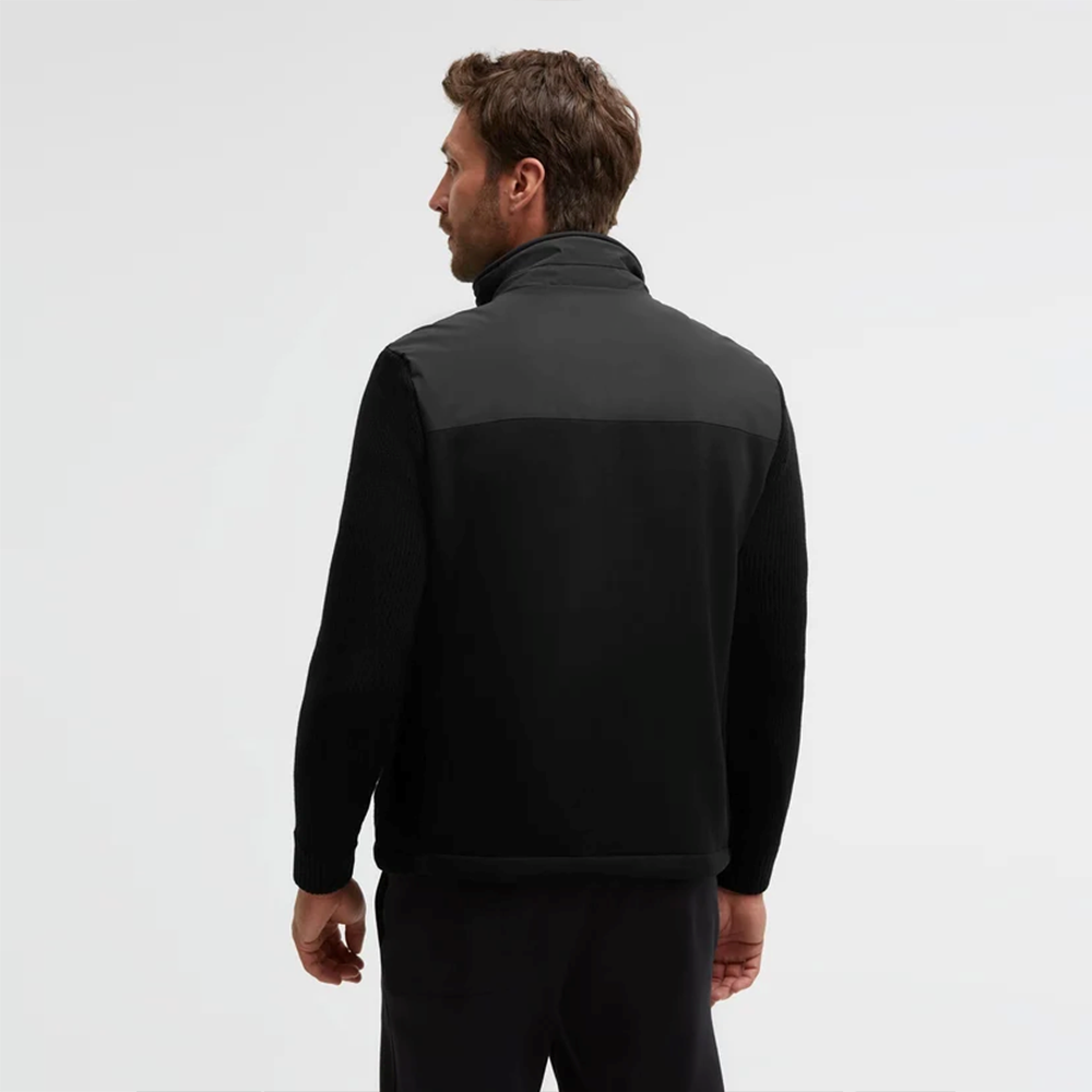 Gaastra Hybrid jacket with knit sleeves Regular Fit