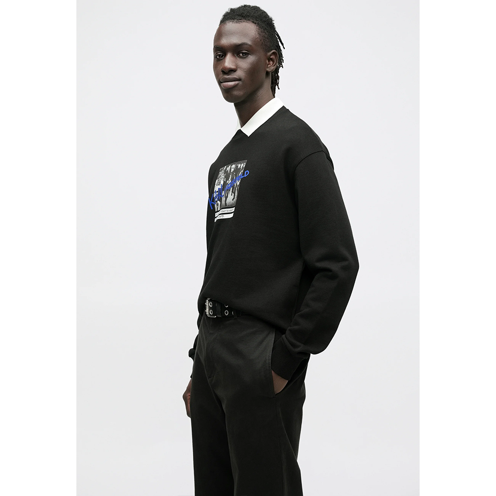KARL LAGERFELD CREW NECK - Sweatshirt