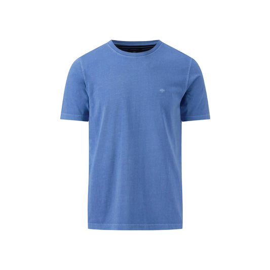 Cotton T-shirt with washed-out optics