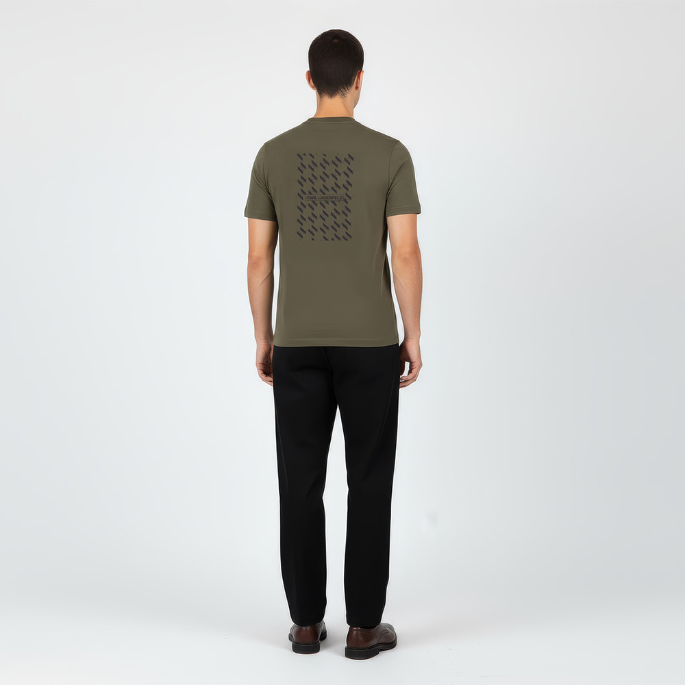 KARL LAGERFELD T-Shirt 755034 554221 Olive Regular Fit