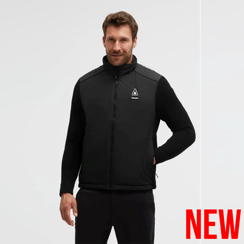 Gaastra Hybrid jacket with knit sleeves Regular Fit