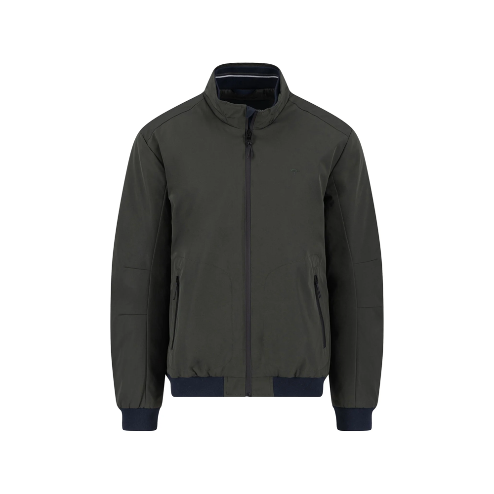 Fynch Hatton Functional jacket with stand-up collar and zip pockets