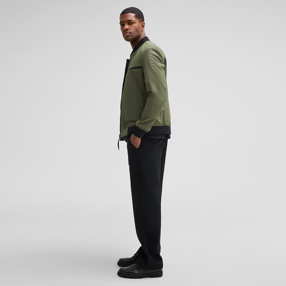 Strellson Flex Cross Clearwater Bomber Jacket in Olive