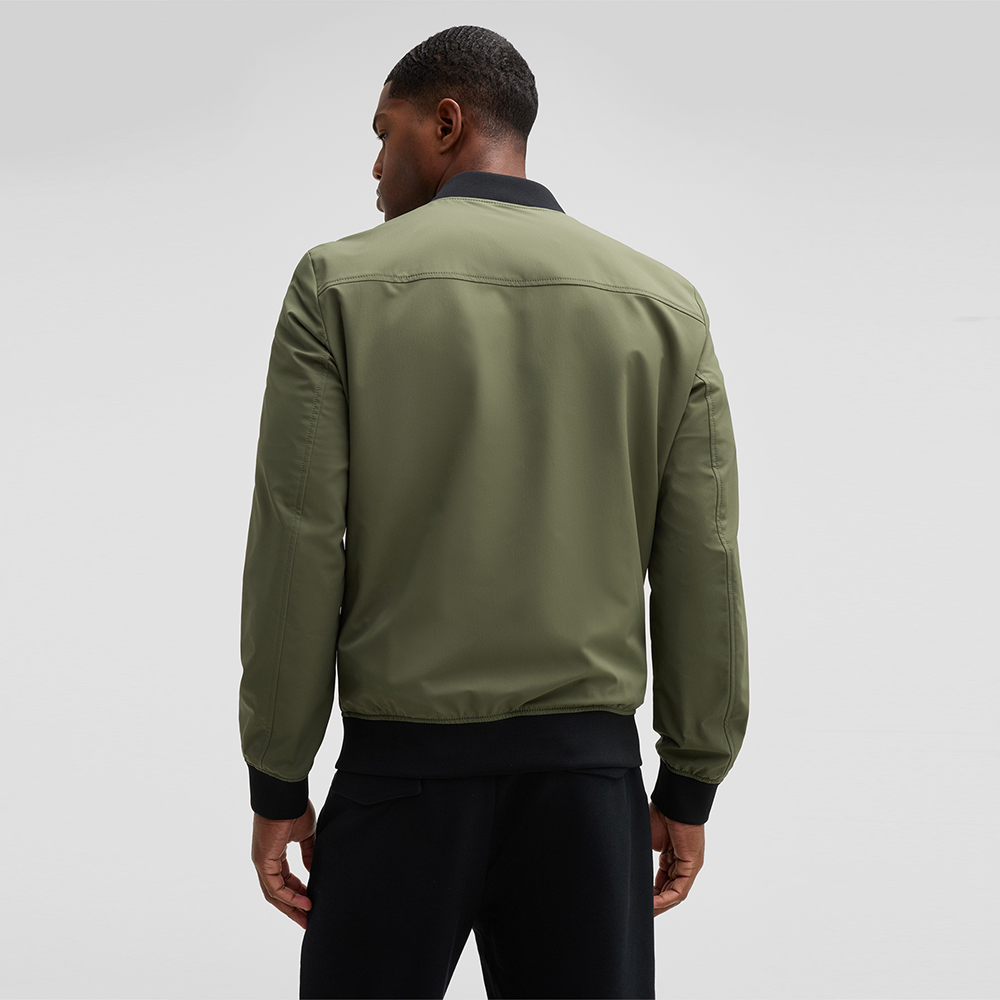 Strellson Flex Cross Clearwater Bomber Jacket in Olive