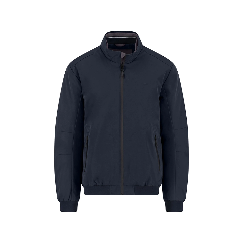 Fynch Hatton Functional jacket with stand-up collar and zip pockets