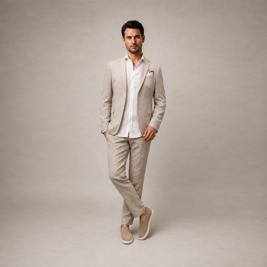 Longfield Linen Suit