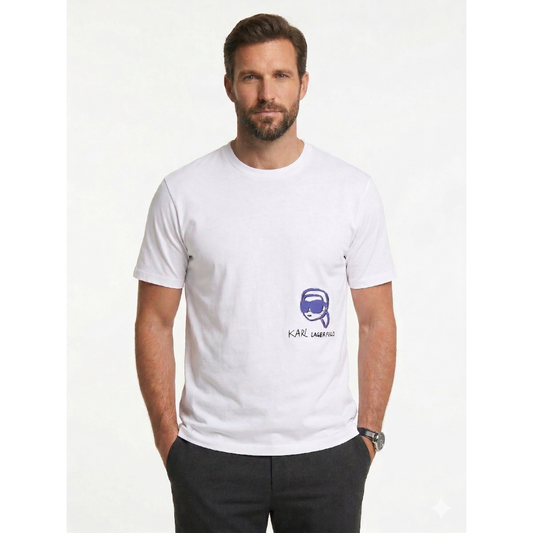 Karl Lagerfeld logo-print T-shirt