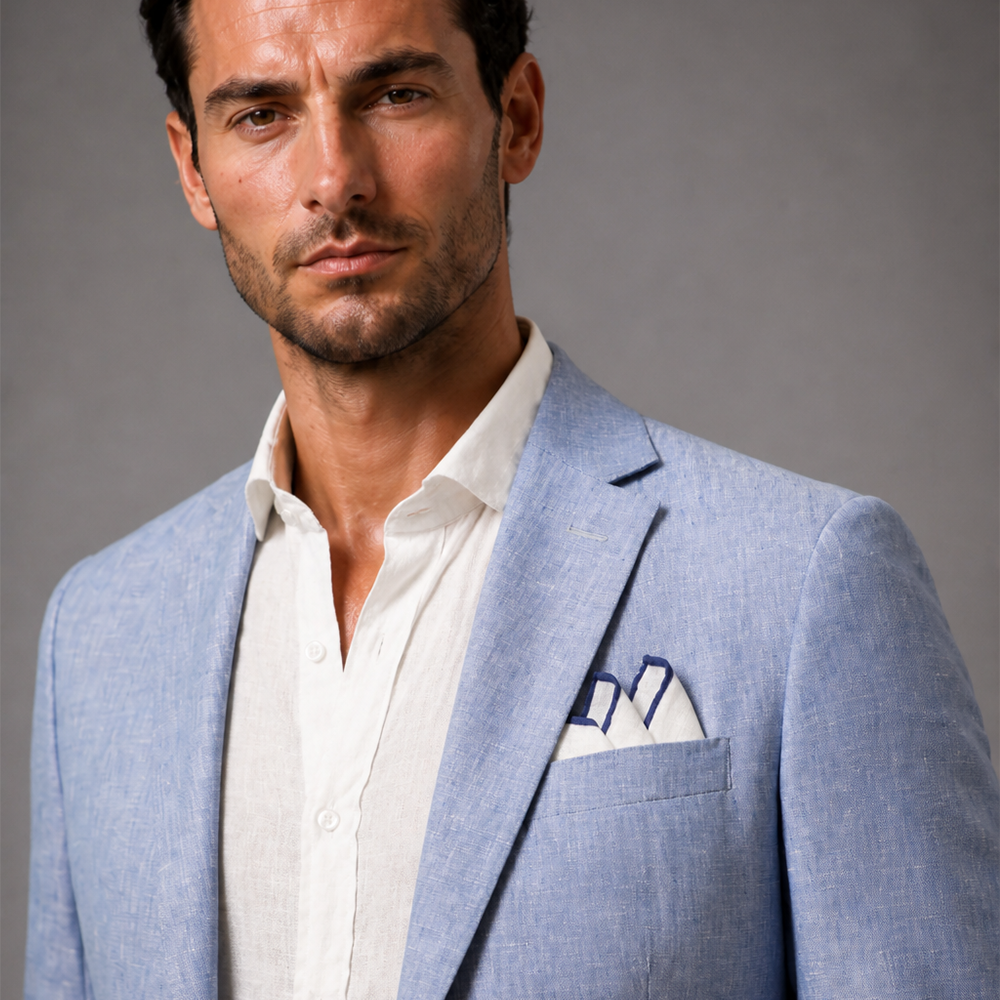 Longfield linen suit