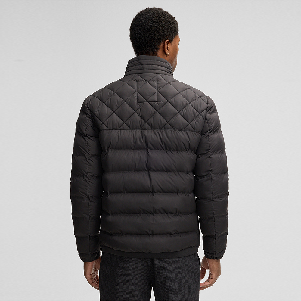 Strellson Clason Fused Quilted Jacket in Black