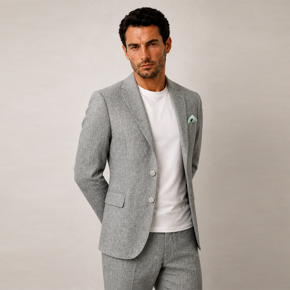 Longfield Linen Suit