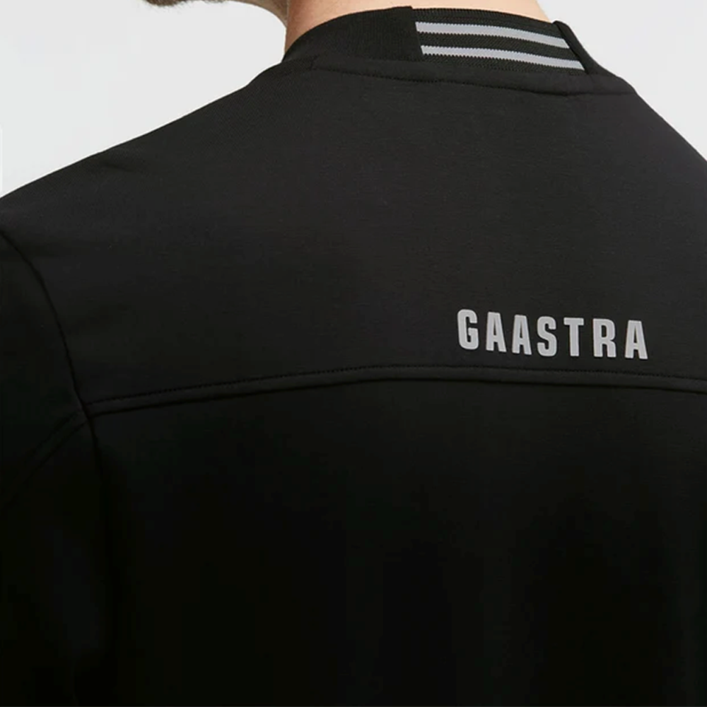 Gaastra Interlock Sweatshirt with Artwork and Sleeve Pocket Regular Fit