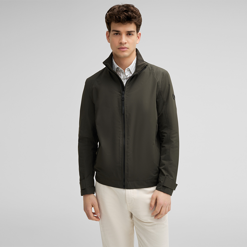 Strellson Lucca Windbreaker Jacket in Olive