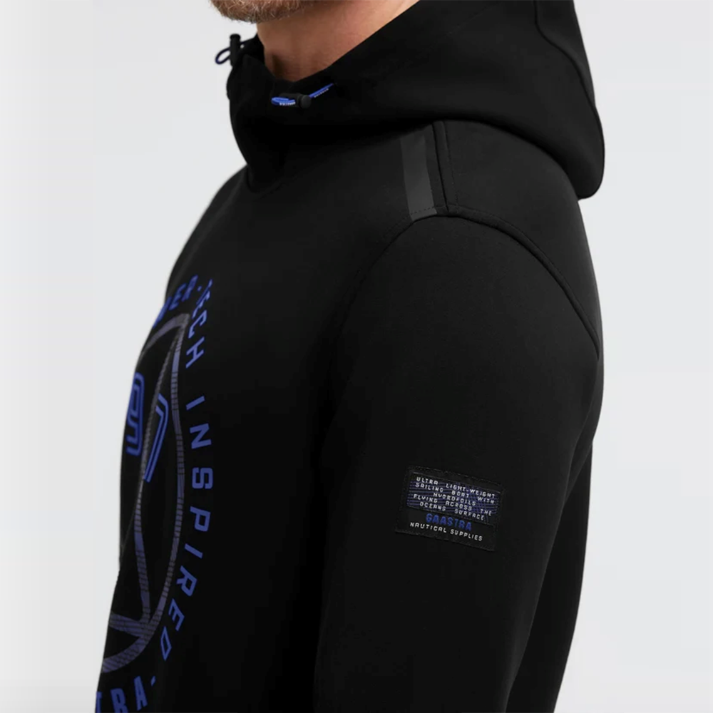 Gaastra Interlock Hoodie with Rubber Artwork Regular Fit