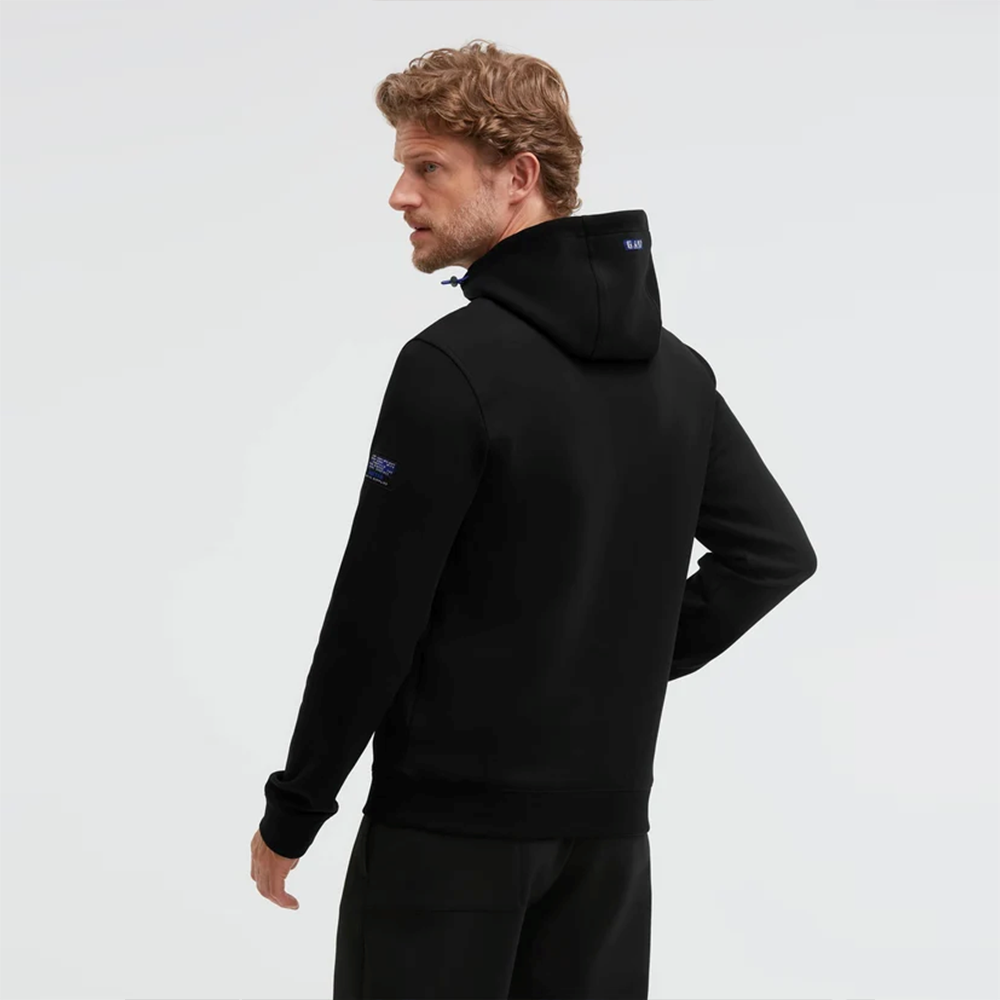 Gaastra Interlock Hoodie with Rubber Artwork Regular Fit