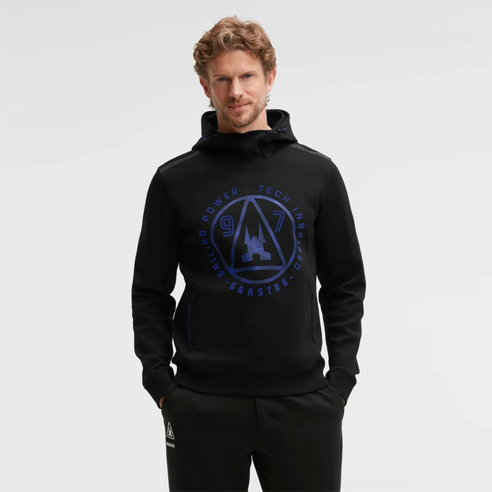 Gaastra Interlock Hoodie with Rubber Artwork Regular Fit