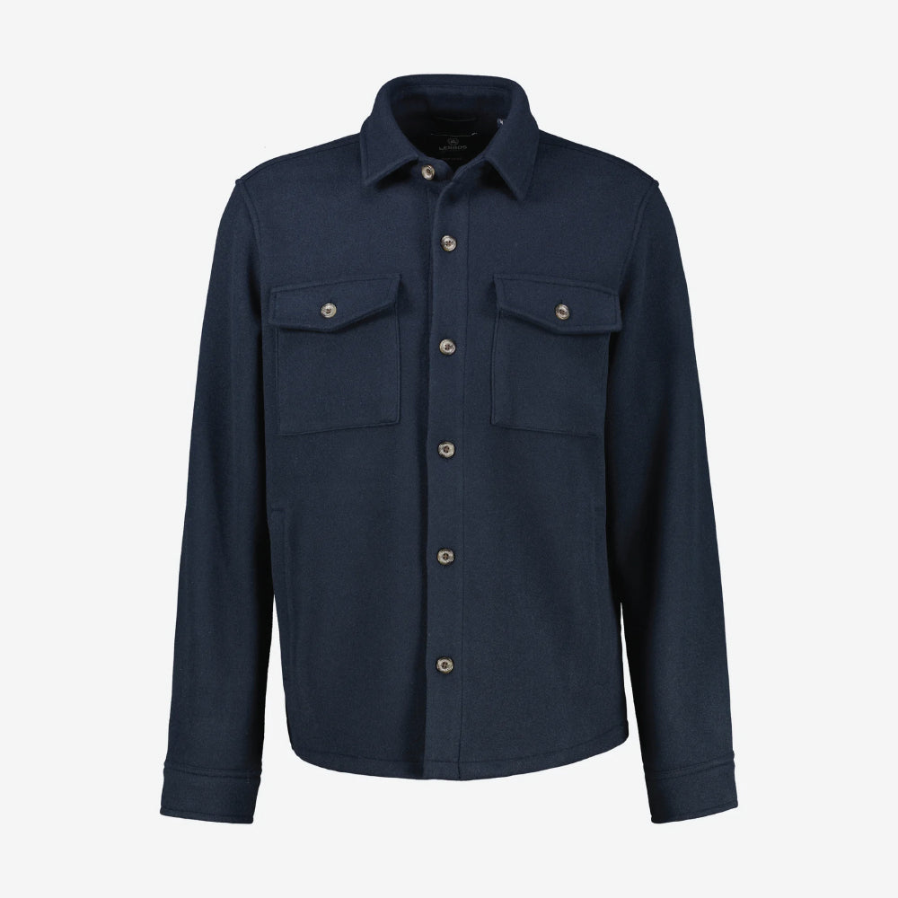 Lerros Urban-style shirt jacket in a wool look