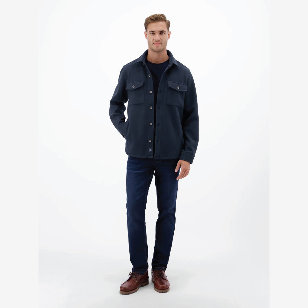 Lerros Urban-style shirt jacket in a wool look