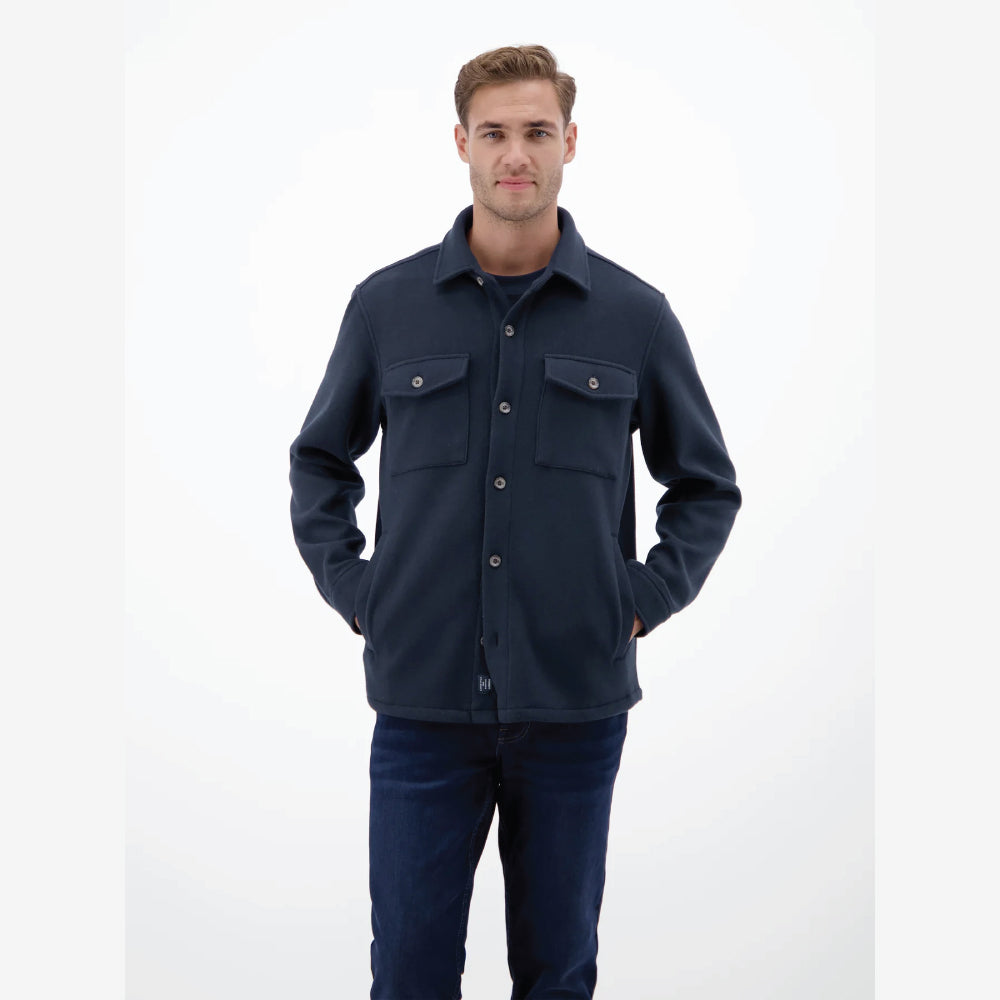 Lerros Urban-style shirt jacket in a wool look