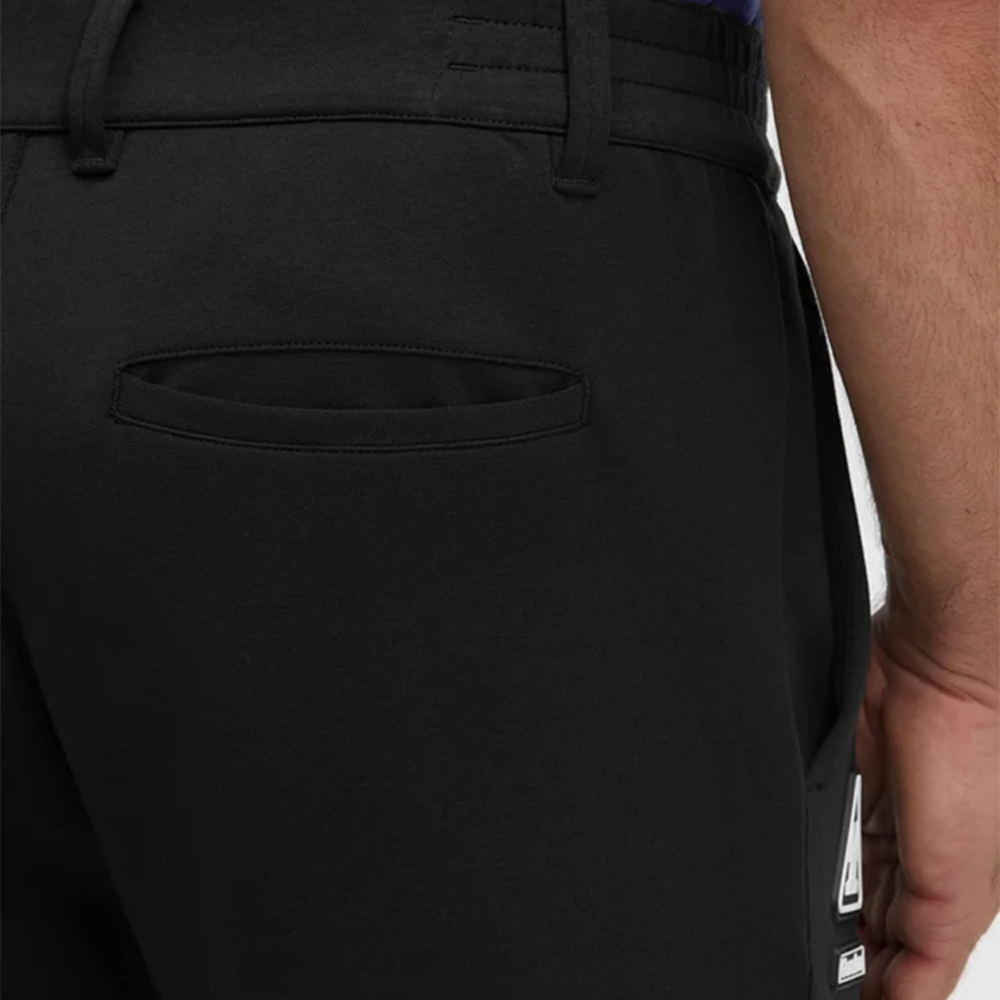 Gaastra Jogging Pants Made of Interlock Jersey black Tapered Fit