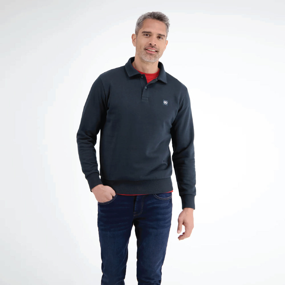 Lerros Sweat polo shirt for men