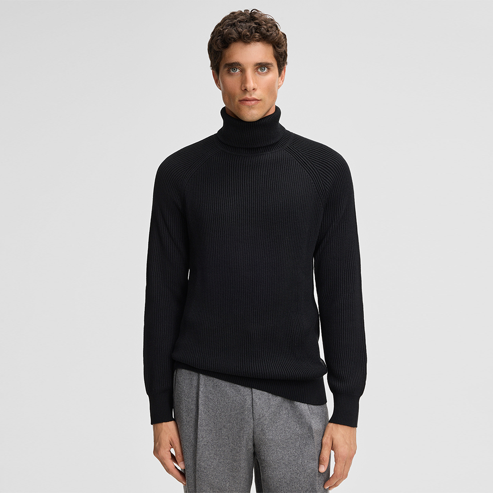 Strellson Hamilton roll neck sweater, black