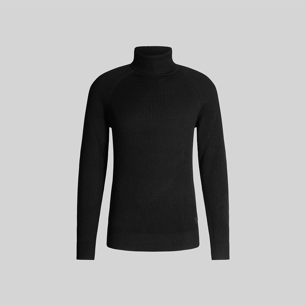 Strellson Hamilton roll neck sweater, black