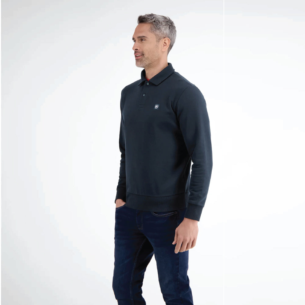 Lerros Sweat polo shirt for men