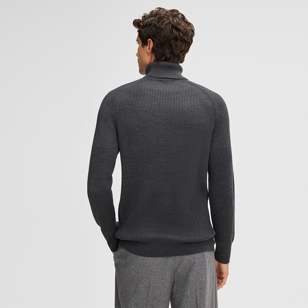 Strellson Hamilton roll neck sweater, anthracite