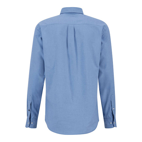 Fynch Hatton soft flannel light blue shirt