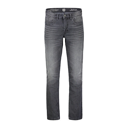 Dark grey used jeans