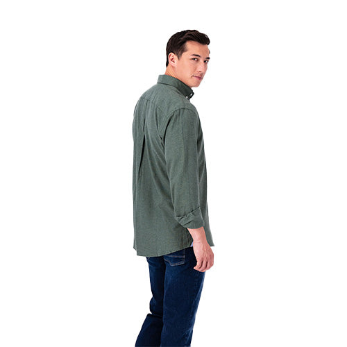 Fynch Hatton soft flannel green shirt