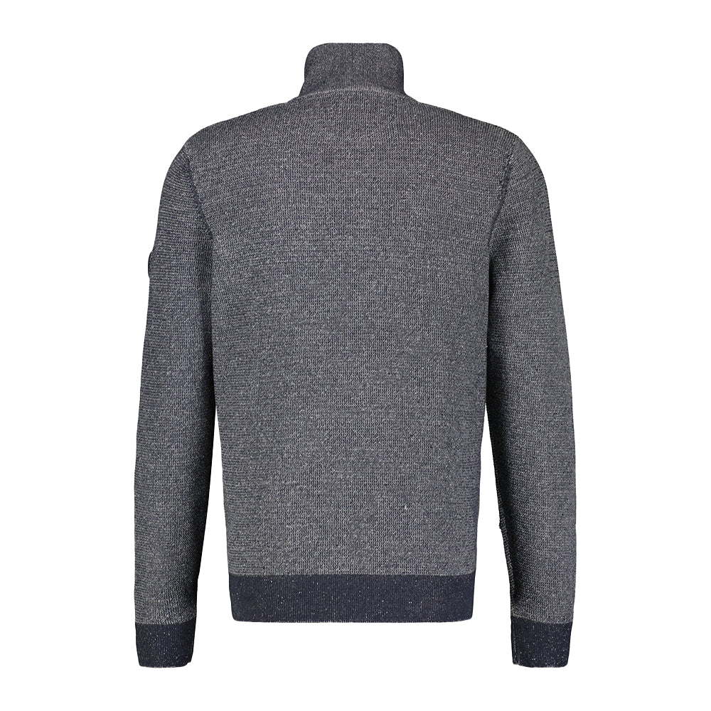 Lerros Half zip knitted sweater navy