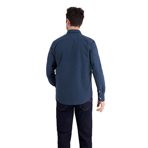 Plain oxford shirt deep blue