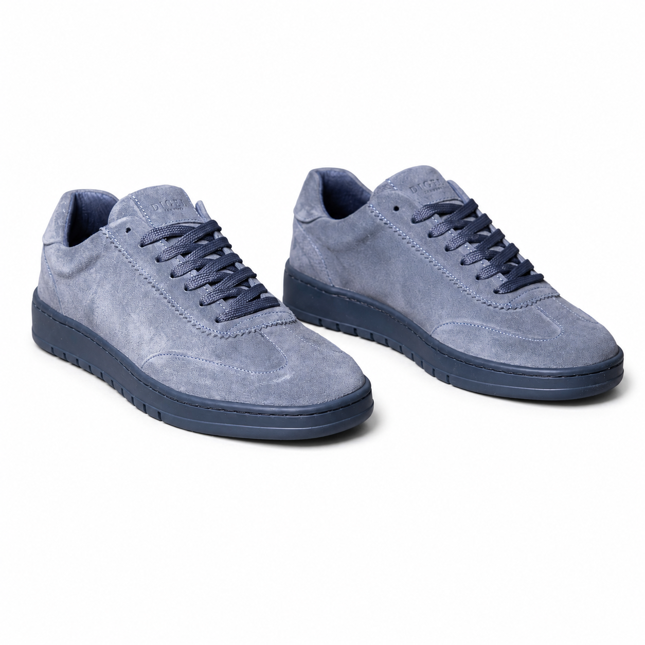 DIGEL blue Casual Suede Sneakers