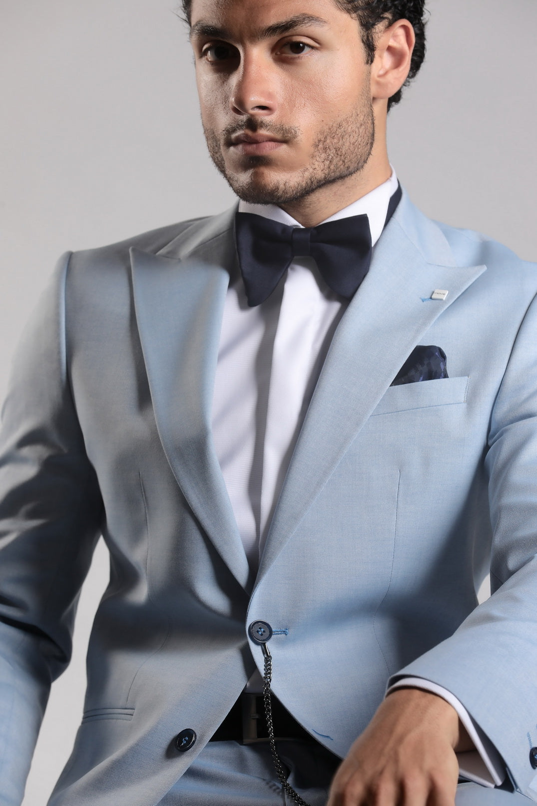 Digel light blue suit