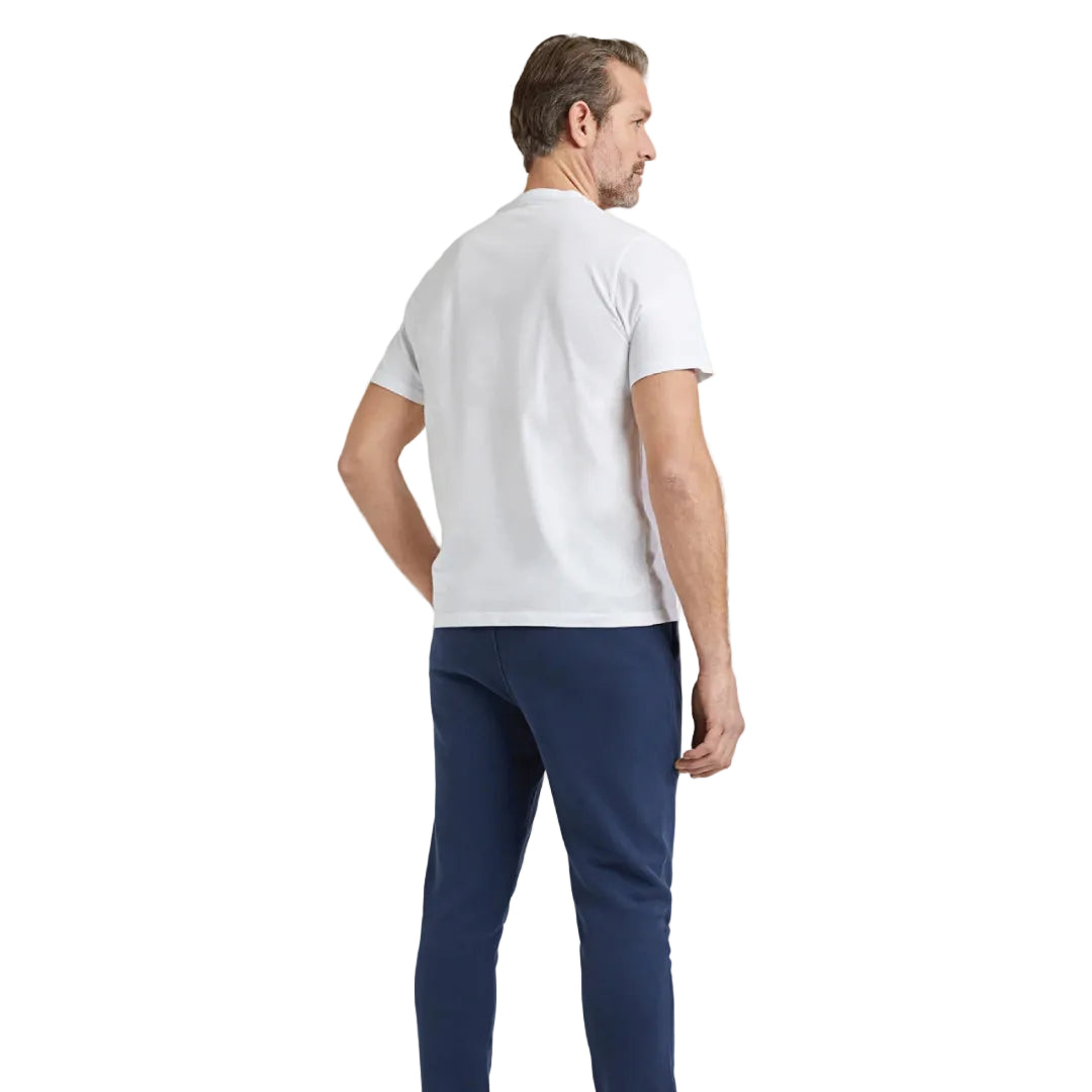 McGregor Essential white men's cotton crew neck t-shirt with regular fit available online at Kayagan Lebanon.