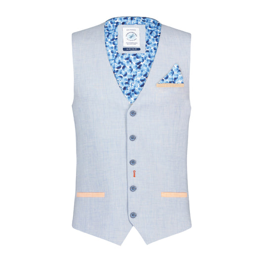 Waistcoat linen look