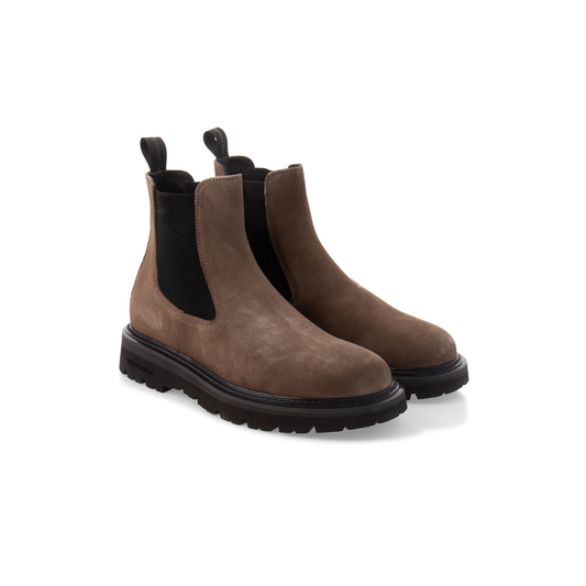 Harmont & Blaine Suede Chelsea Boots-Taupe, Kayagan online