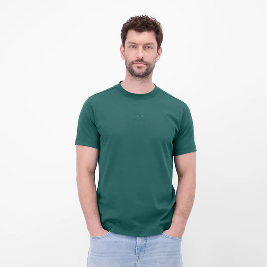 Lerros men’s cotton T-shirt with chest print and crew neck available at Kayagan Lebanon
