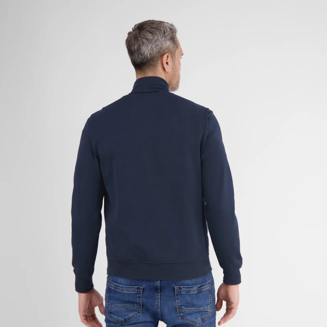 Men's Sweat Jacket with Stepged Front