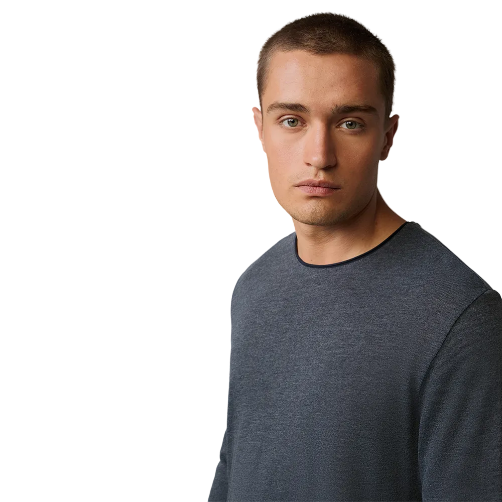Strellson Prospect Long Sleeve Top Dark Gray